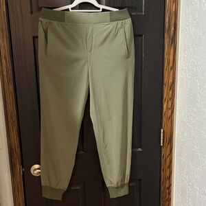 Banana Republic Olive Green Track Pants